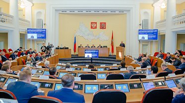 Заседание Законодательного Собрания Оренбургской области